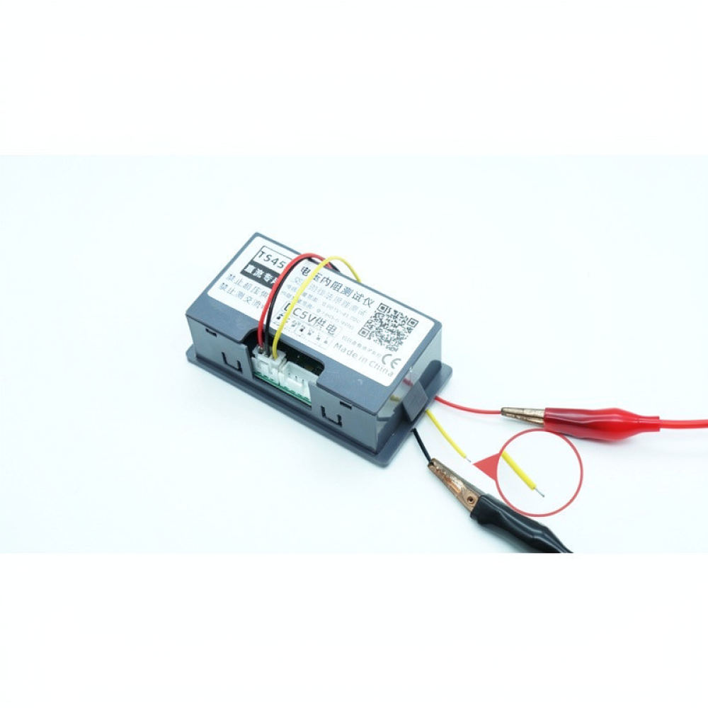 Battery Internal Resistance Tester Four Wire - Professionele vierdraads interne weerstandsspanningstester, AC-meter voor