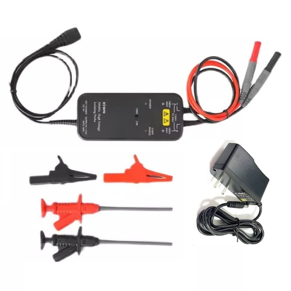 HT8050 HT8100 hoogspanningsdif - High Voltage Differential Probe 100Mhz 1300V recensie en prijs