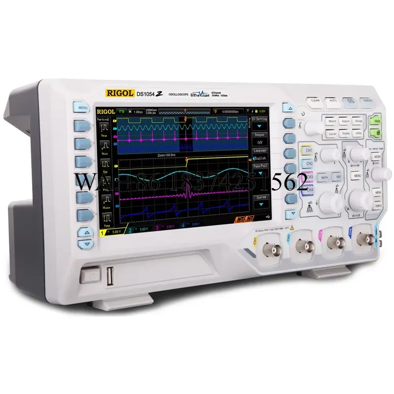 Wmwmnu voor digitale opslagosc - Digital Storage Oscilloscope 4 Channel 100Mhz recensie en prijs