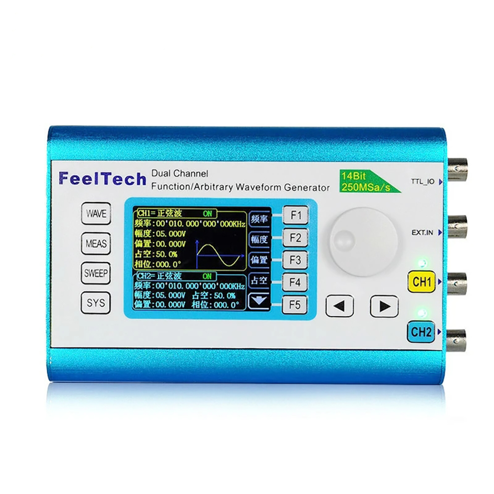 FY2300H-serie DDS-functie will - Dual Channel Arbitrary Waveform Function Generator 60Mhz recensie en prijs