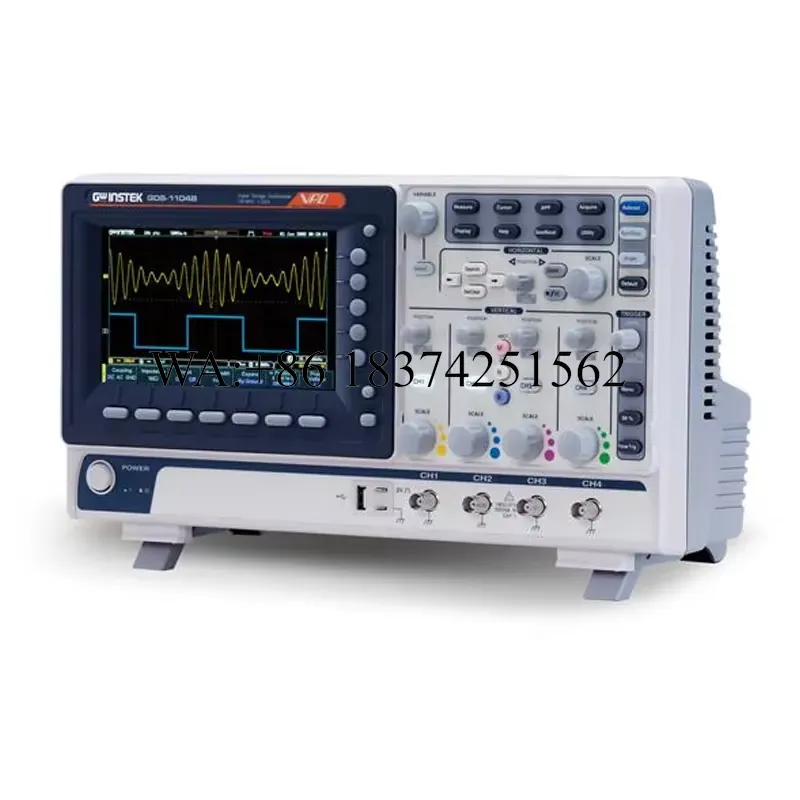Wmwmnu voor GDS-1104B, een dig - Digital Storage Oscilloscope 4 Channel 100Mhz recensie en prijs