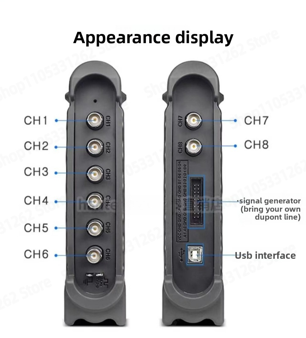 1008C Automotive Diagnostische - Automotive Diagnostic Oscilloscope 8 Channel recensie en prijs