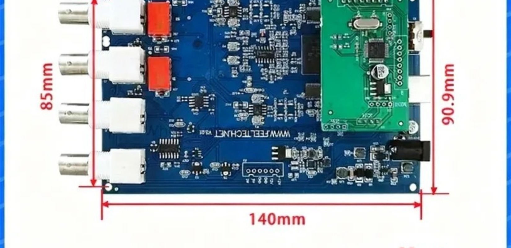 Voor Dual-Channel DDS-functie  - Dual Channel Arbitrary Waveform Function Generator 60Mhz recensie en prijs